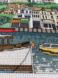 Looe Harbour, Cornwall Counted Cross Stitch Kit By Emma Louise Art Stitch Design