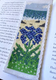 Agapanthus Bookmark Counted Cross Stitch Bookmark Kit By Emma Louise Art Stitch Design
