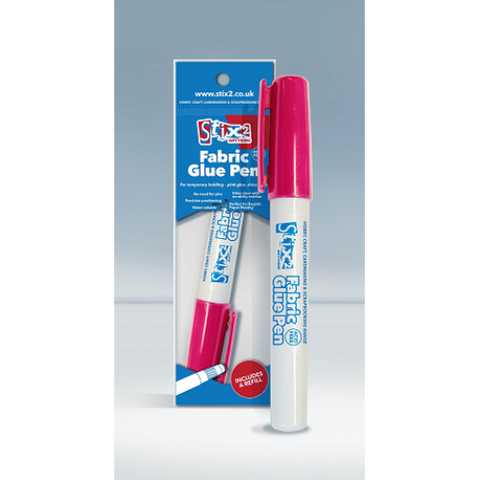 Fabric Glue Pen and 1 refill By Stix2 S57371