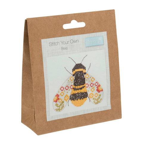 Bee Cross Stitch Stitch You Own Kit By Trimits GCS50