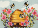 Modern Bee Cross Stitch Kit By Trimits GCS98