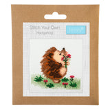 Hedgehog Cross Stitch Stitch You Own Kit By Trimits GCS99
