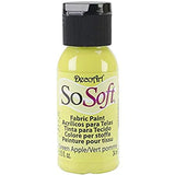 SoSoft Fabric Acrylics Paint 29.6ml 1FL.OZ By DecoArt (Verious Colours)