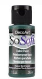 SoSoft Fabric Acrylics Paint 29.6ml 1FL.OZ By DecoArt (Verious Colours)