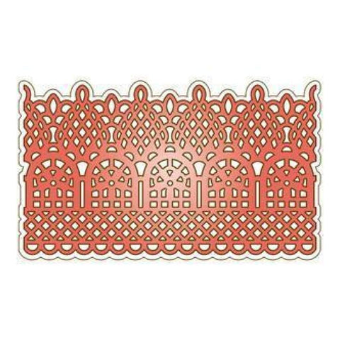 Decorative Lace Border Heartfelt Creations Dies by Spellbinders HCD173