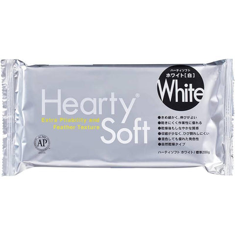 Hearty Soft White Air Dry Clay Extra Pliability and Feather Texture Padico