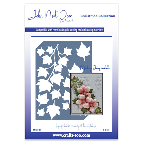 Ivy Die Plate John Next Door Christmas Collection Dies JND133