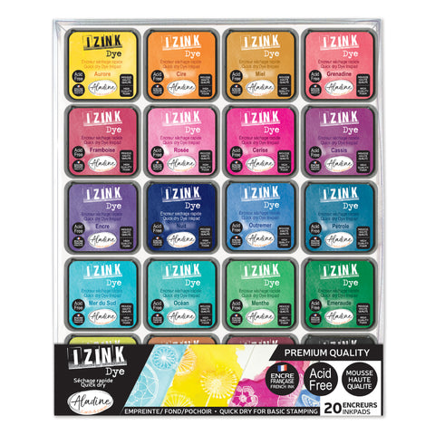 Izink Dye Quick Dry Premium Quality Ink Pads John Next Door For Craft Too By Aladine