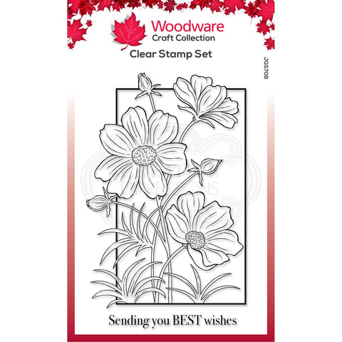 Cosmos Collection Flowers By Jane Gill For Woodware By Creative Expressions JGS708