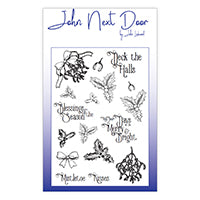 Deck the Halls John Next Door Clear Stamp By John Lockwood JND0024