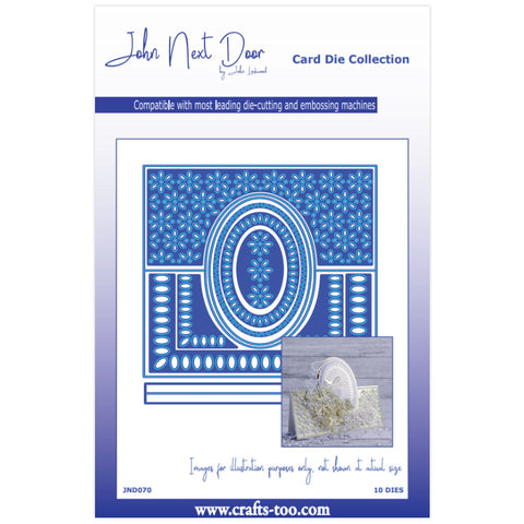 John Next Door Card Die Collection - Desford Fold (10pcs) Ref: JND070
