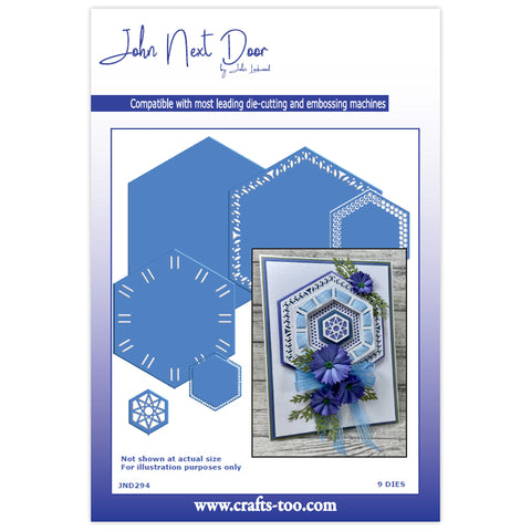 Hexagon Box Inserts John Next Door By John Lockwood For Craft Too JND294