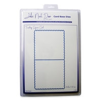 Teardrop Square Card Card Base Die John Next Door JNDCD003