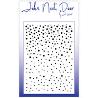 John Next Door Mask Stencil - Falling Snow JNDM0026