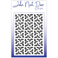 John Next Door Mask Stencil - Holly Quilt 2 JNDM0027HO