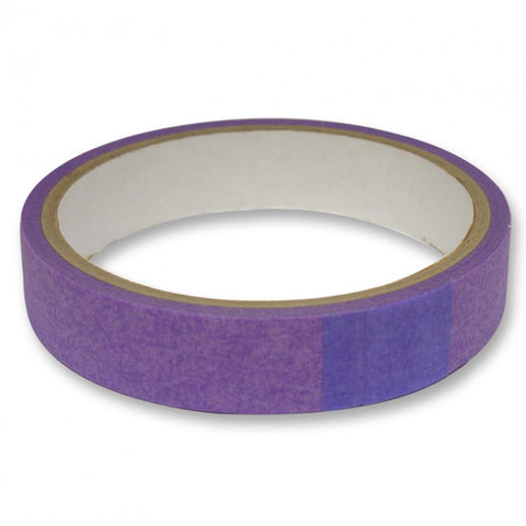 Purple Low-Tack Tape - 19mm Width - 10 Metre Roll