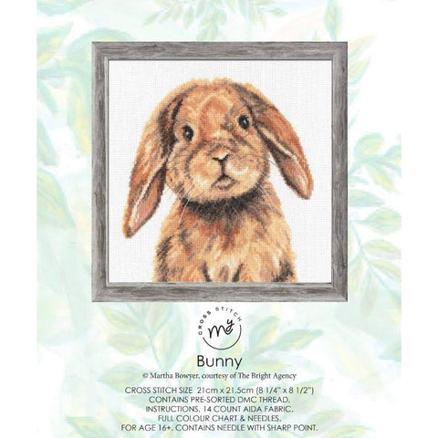 Bunny Counted Cross Stitch Kit Martha Bowyer By My Cross Stitch MBAC03