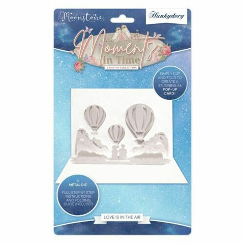 Love is in The Air Moments in Time Die Pop Up Card By Hunkydory MSTONE119