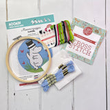 Moominpappa Dancing Moomin Cross Stitch Kit The Crafty Kit Company CKC-MOOMIN-008