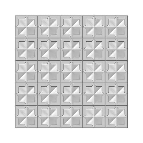 Quilted Blocks 3D Embossing Folder 6x6 By Presscut Creative Expressions PCD304