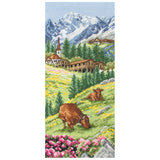 Swiss Alpine Landscape Counted Cross Stitch Kit By Anchor PCE0811