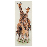 Giraffe Family Counted Cross Stitch Kit By Anchor PCE740