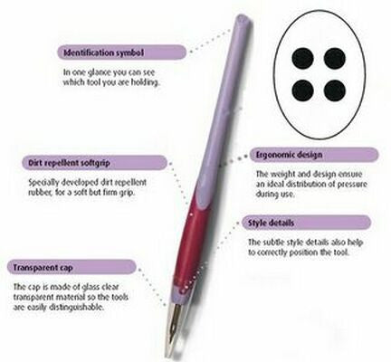Perforating Tool 4-Needle By Pergamano Claitystamp