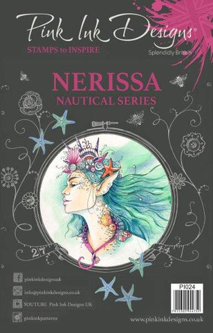 Nerissa Neautical Series 12 Stamps Set By Pink Ink Designs PI024
