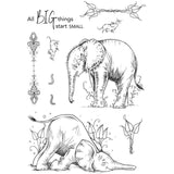 Baby Elephant Fauna Series Series 10 Stamps Set By Pink Ink Designs PI183