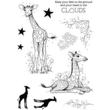 Baby Giraffe Fauna Series Series 11 Stamps Set By Pink Ink Designs PI184