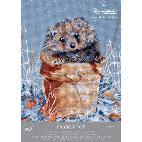 Prickly Pot Counted Cross Stitch Kit Pollyanna Pickering By My Cross Stitch PPCS06