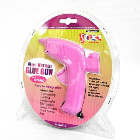 Hot Melt Glue Gun Includes - 2 x 7.2mm Glue Sticks