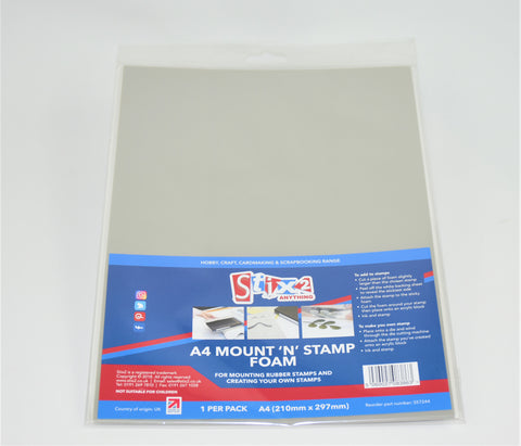Mount 'n' Stamp Foam Sheet Singles A4 Stix2 S57244