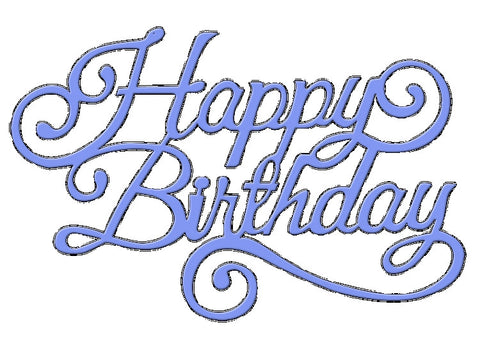 Happy Birthday Sweet Dixie Die By Sue Dix SDD091