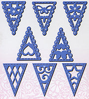 Bunting Selection Dies Sweet Dixie By Sue Dix SDD101