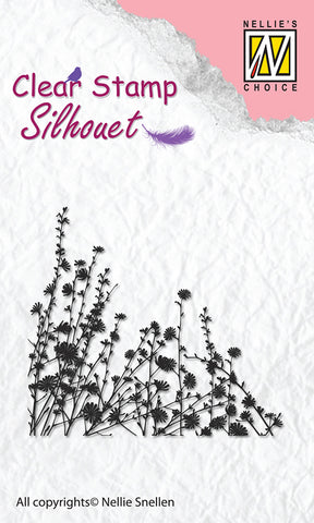 Spring Flowers Nellie Snellen Clear Stamps Silhouette SIL021