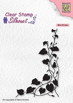 Ivy Nellie Snellen Flower Clear Stamps SIL079