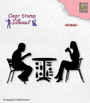 Terrace Clear Stamps Silhouette Nellie Snellen SIL091