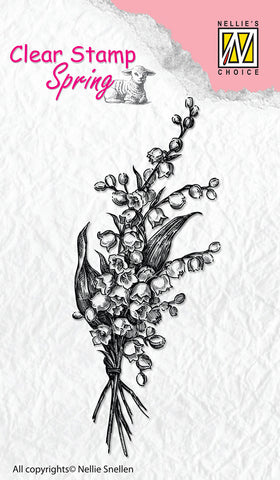 Bouquet Clear Stamps Spring Nellie Snellen SPCS001