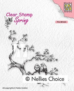 Spring Lovers Clear Stamp Spring Nellie Snellen SPCS017