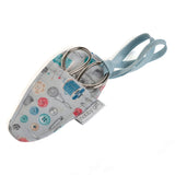 Stitch in Time Embroidery Scissors In Fabric Pouch By Hobby Gift TK25/562