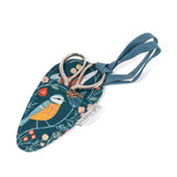 Aviary Embroidery Scissors In Fabric Pouch By Hobby Gift TK25/590