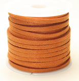 Faux Suede Cord 3x1.5mm approx 5m per roll TRC108