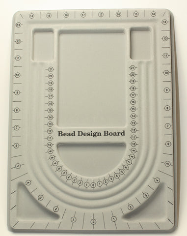 Beading Board Beader Design Board Flocked in Gray 1pcs. TRC141