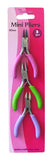 Mini Set Pliers Round Nose,Pliers,Cutters For Beading Tool 80mm 3pcs. TRC150