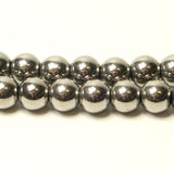 Mardi Gras Glass Beads Round 10mm Approx 30pcs Beads TRC280