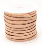 Faux Suede Cord 3x1.5mm approx 5m per roll TRC108