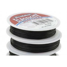 Beadalon Elasticity 0.5mm Black Round 5m Reel TRC372