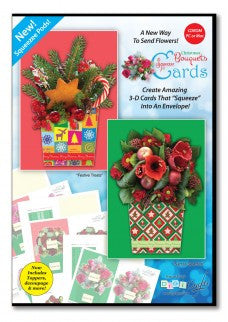 Christmas Bouquets CD ROM Squeezee Cards by Digicrafts