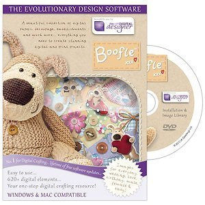 Digital Designer Boofle Knitted Dog 'Premier Collection' Disc -Template Craft Image Design Software Computer DVD CD-ROM by Docraft
